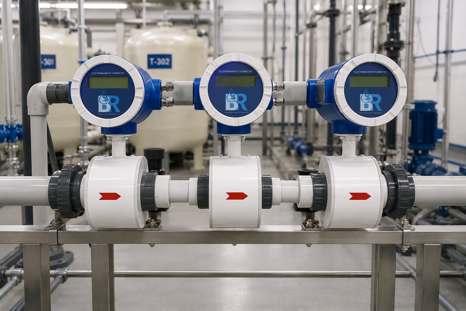 UPVC Flow Meters