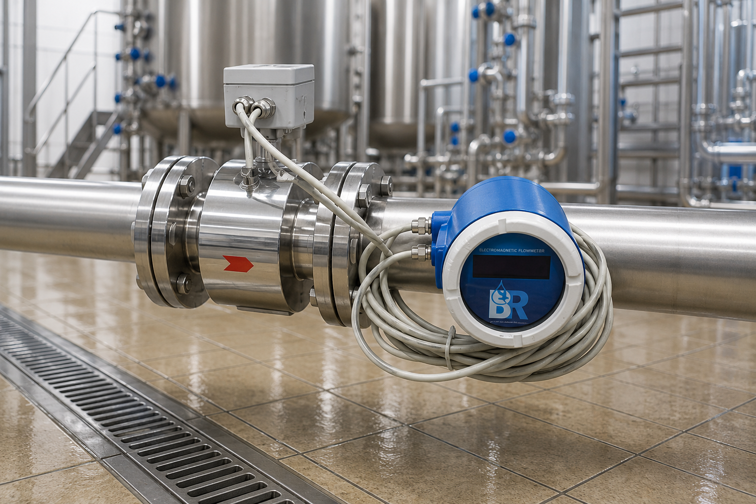 Sanitery grade flow meter